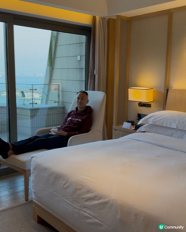 深圳南山希爾頓，歎盡海景！🤩🌊