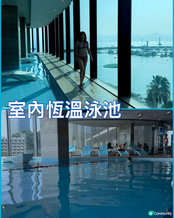 深圳南山希爾頓，歎盡海景！🤩🌊