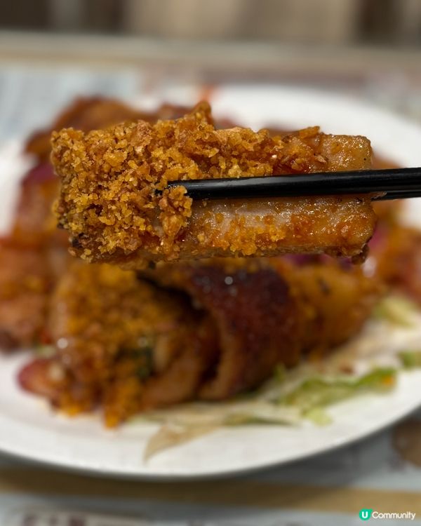 椒鹽焗肉排🤤蒜香爆燈！鹹到入味！🍻