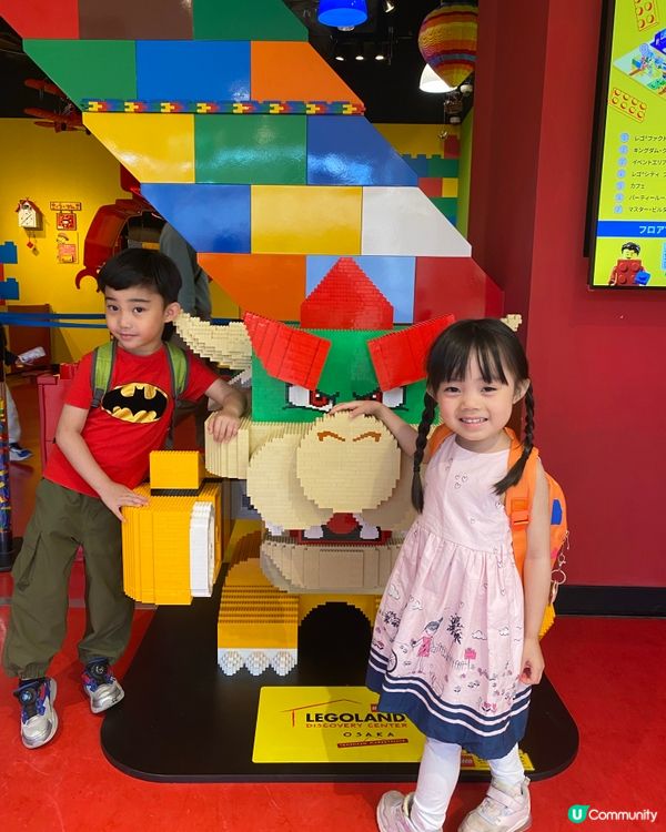 大阪親子遊🤩天保山樂高+摩天輪🎡！