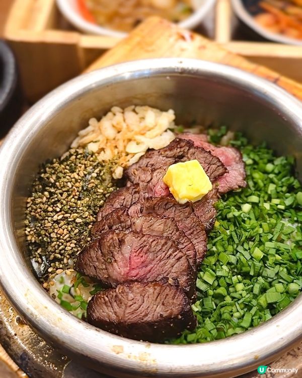 靚裝韓式釜飯🤤！牛小排必食😋！