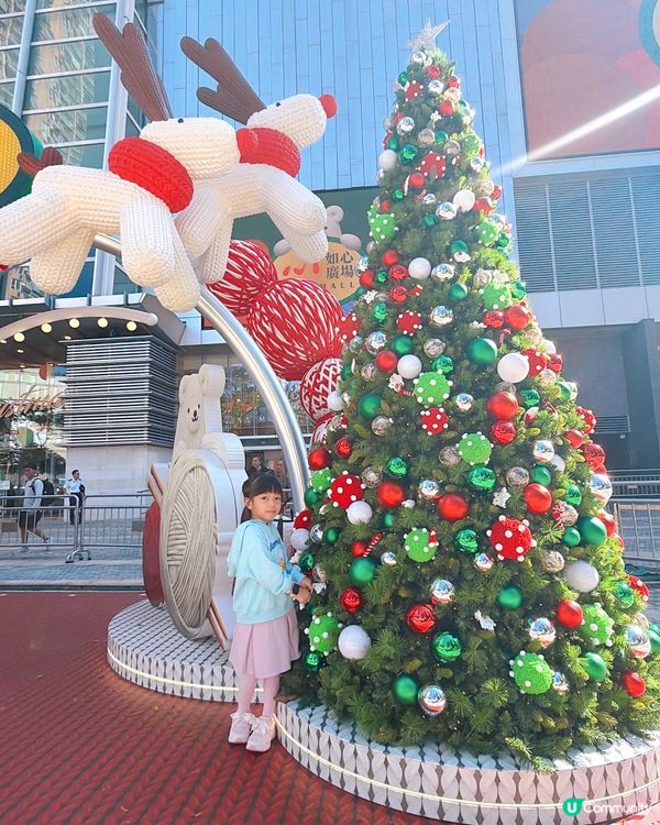 聖誕必去！8米高Chill纖熊打卡🐻📸