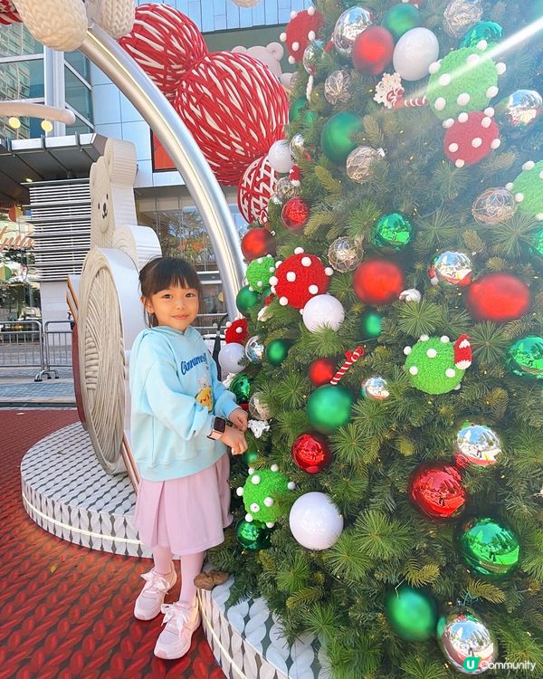 聖誕必去！8米高Chill纖熊打卡🐻📸