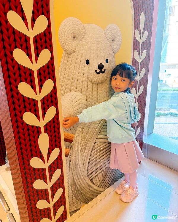 聖誕必去！8米高Chill纖熊打卡🐻📸