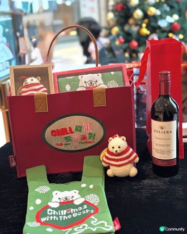 聖誕必去！8米高Chill纖熊打卡🐻📸