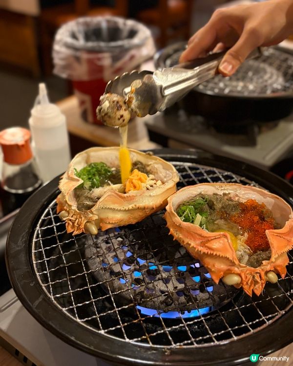 浜燒🤤！甲羅燒超正！🦀🧀