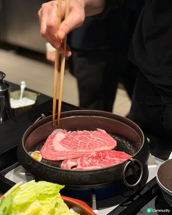 【尖沙咀｜日本主廚主理嘅關西風席前壽喜燒】