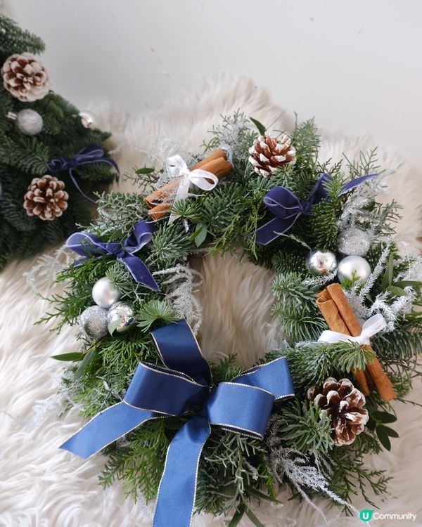 【Misty Garden】 2025聖誕花環與迷你聖誕樹