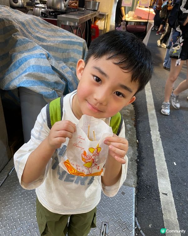 台北夜市🤤饒河街掃街！食到捧腹🥳 #夜市美食 #吃貨