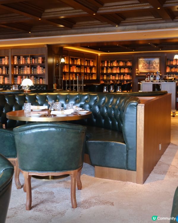 古典圖書風格打卡餐廳