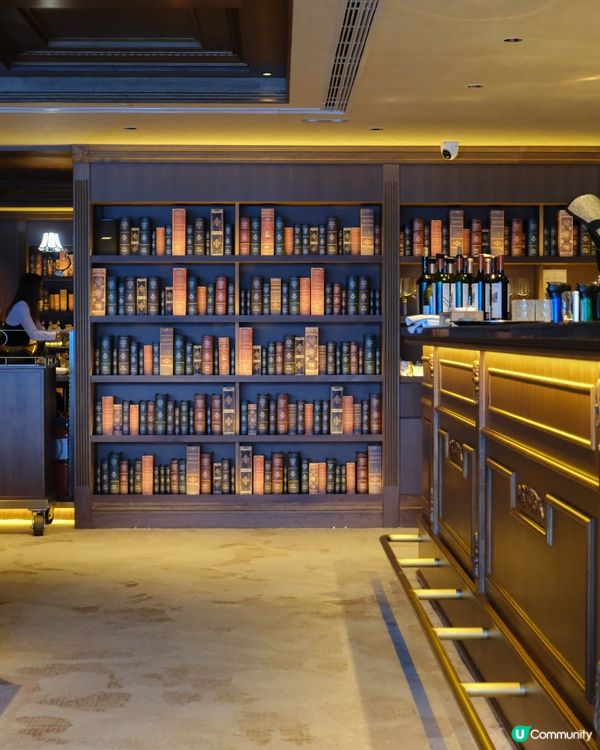 古典圖書風格打卡餐廳