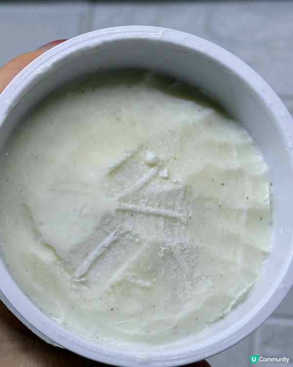 第一次試雲呢拿味冰島乳酪🍦！好食😋！