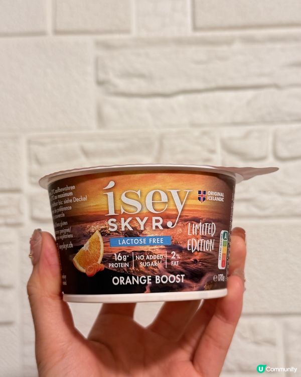 第一次試雲呢拿味冰島乳酪🍦！好食😋！