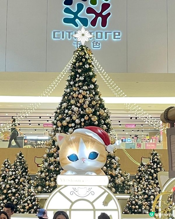 香港馬鞍山mofusand 聖誕展覽