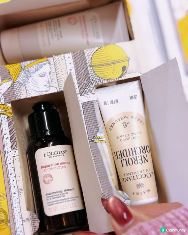 開箱L'OCCITANE限量聖誕倒數日曆！