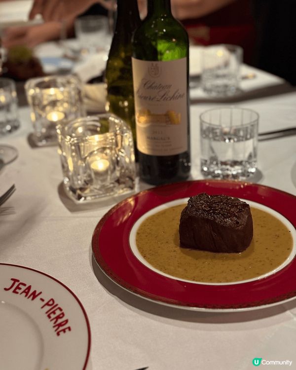 香港知名法國餐廳-Jean pierre 要好早預約先食到。...