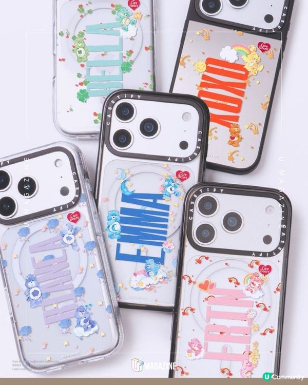 CASETiFY x Care Bears 聯乘系列正式登陸！