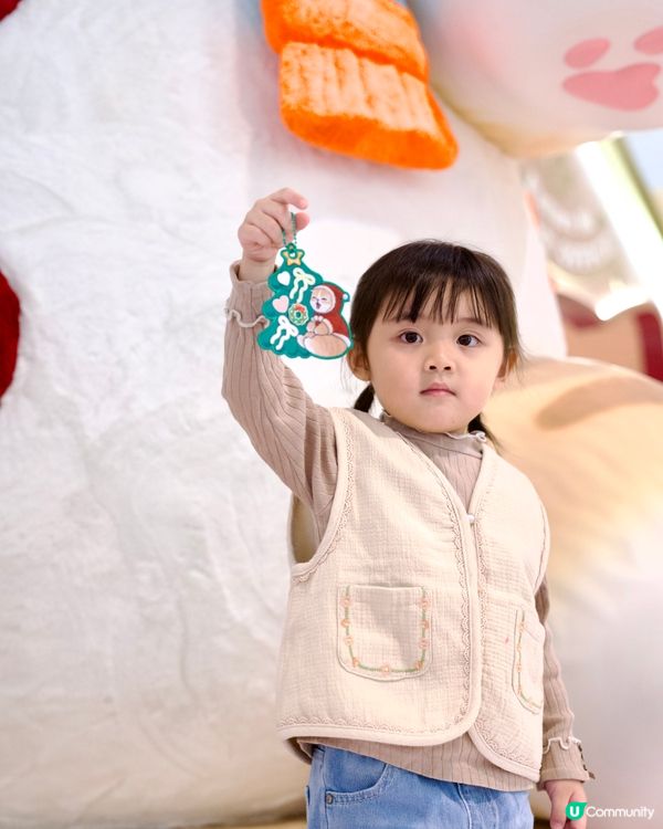 2025聖誕打卡｜新港城中心｜mofusand喵喵聖誕探險記