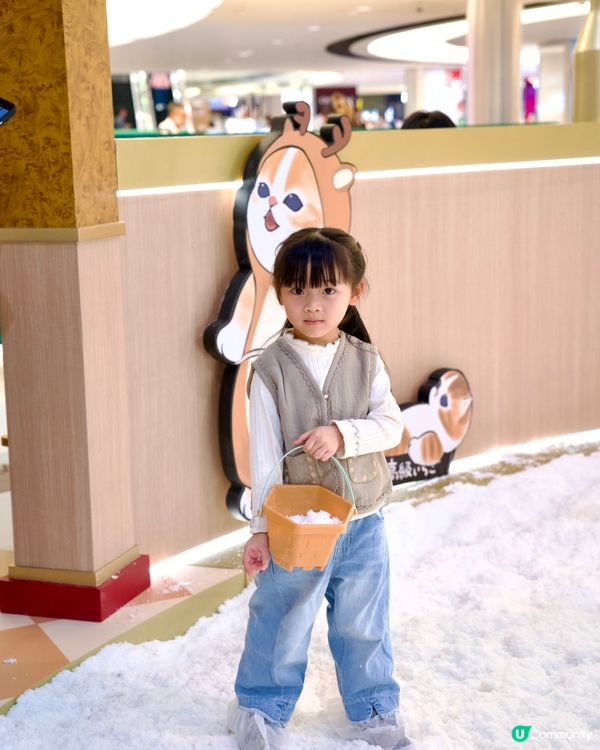 2025聖誕打卡｜新港城中心｜mofusand喵喵聖誕探險記