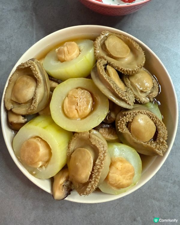 鮑魚元貝到手！🤤煮飯仔都咁正！