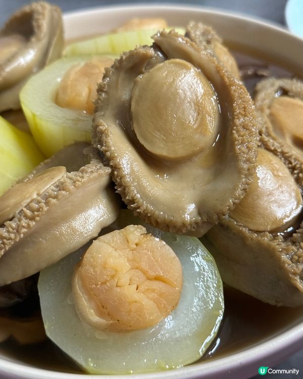 鮑魚元貝到手！🤤煮飯仔都咁正！