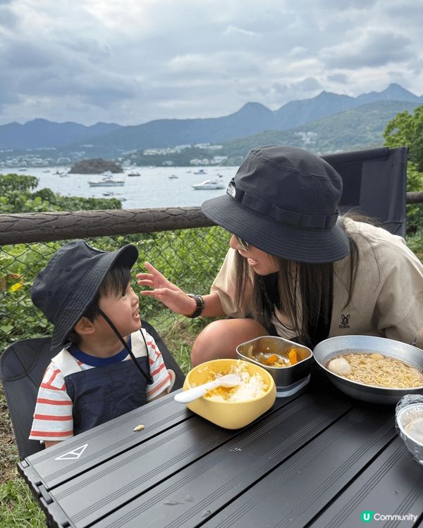 最鍾意户外活動嘅家庭，玩完泡泡再食嘢一定要用濕紙巾。