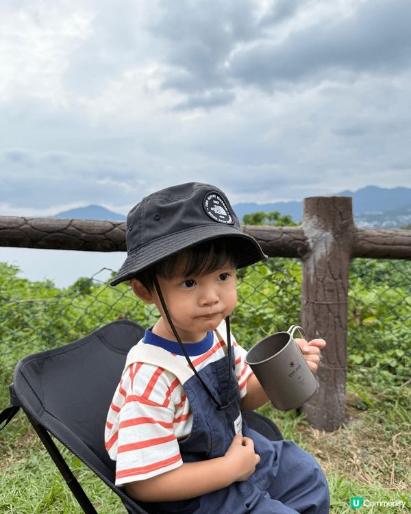 最鍾意户外活動嘅家庭，玩完泡泡再食嘢一定要用濕紙巾。