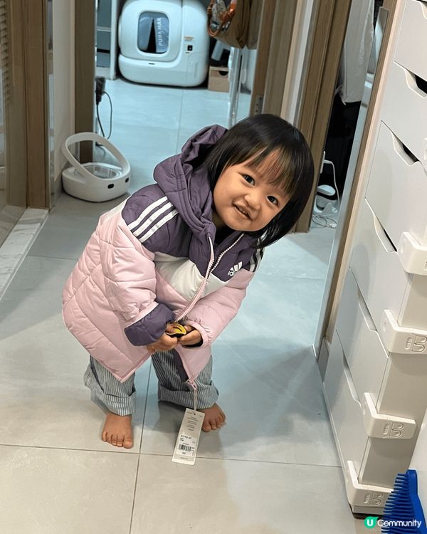 我人仔細細好有fashion sense嫁，知道靚靚嘅衫係最...