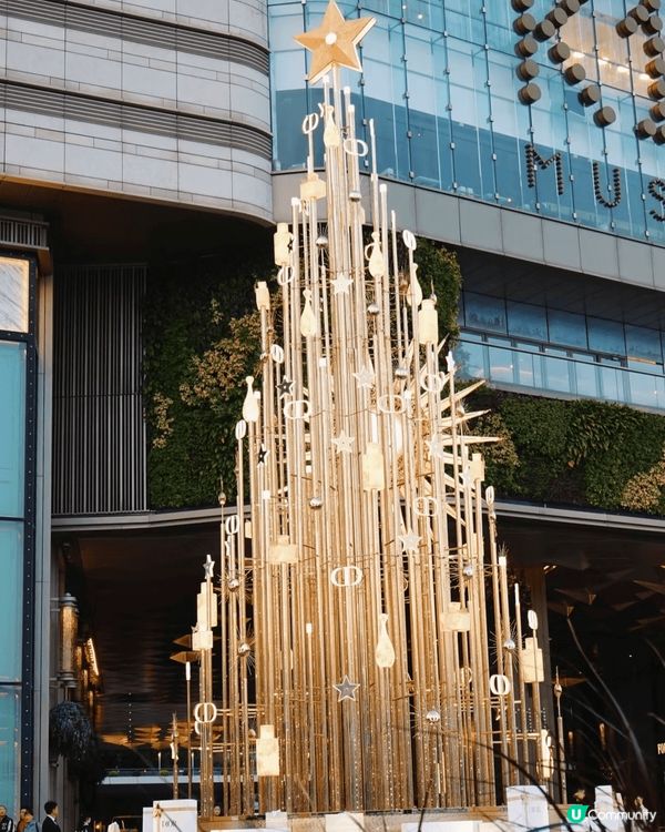 聖誕必去打卡熱點一定唔少得k11 musea出面既佈置！連續...
