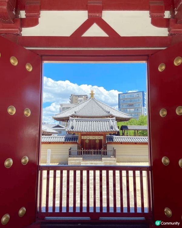 好去处地点：日本大阪城，四天王寺、难波八阪神社