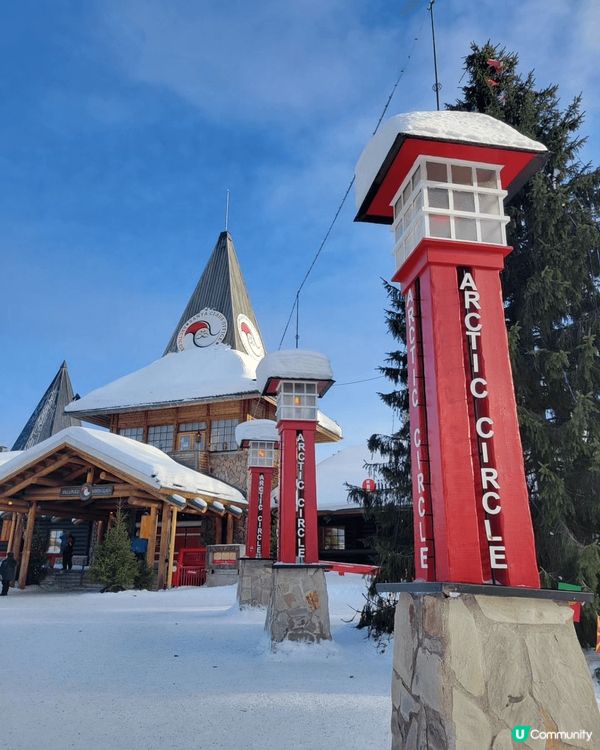 講到聖誕打卡，當然要去一次芬蘭聖誕老人村啦！位於Rovani...