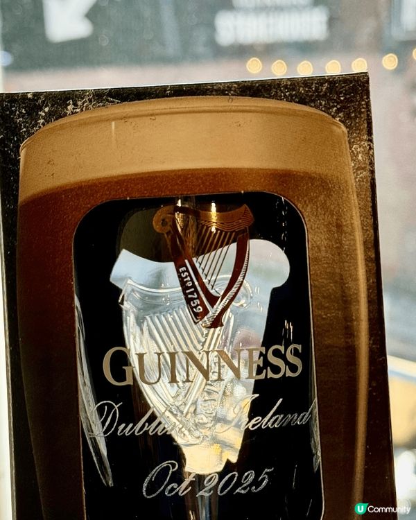 健力士啤酒廠聖誕特別飲品，清純又苦澀，好有特別味道。 東京