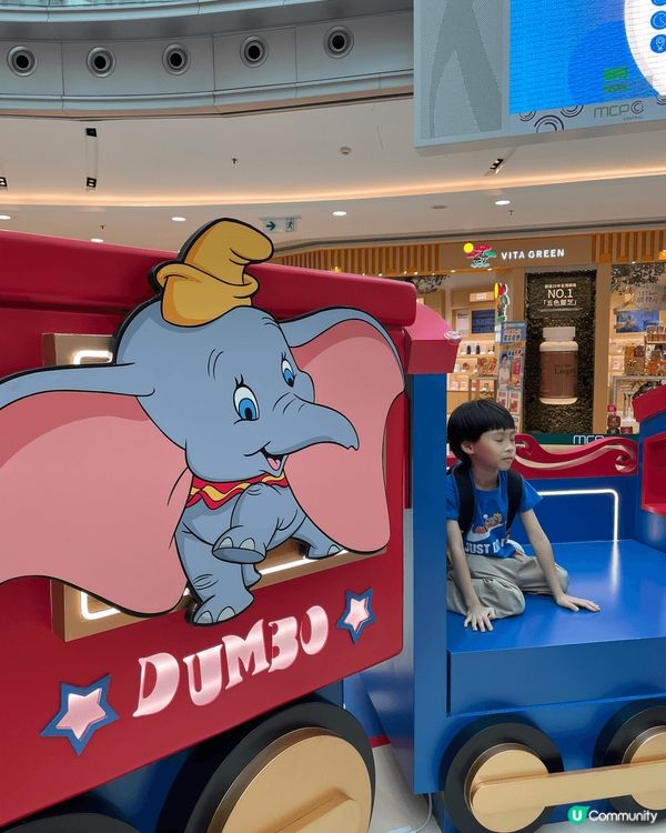 新都城Dumbo 聖誕主題裝飾夠晒可愛！4米高巨型小飛象打卡...