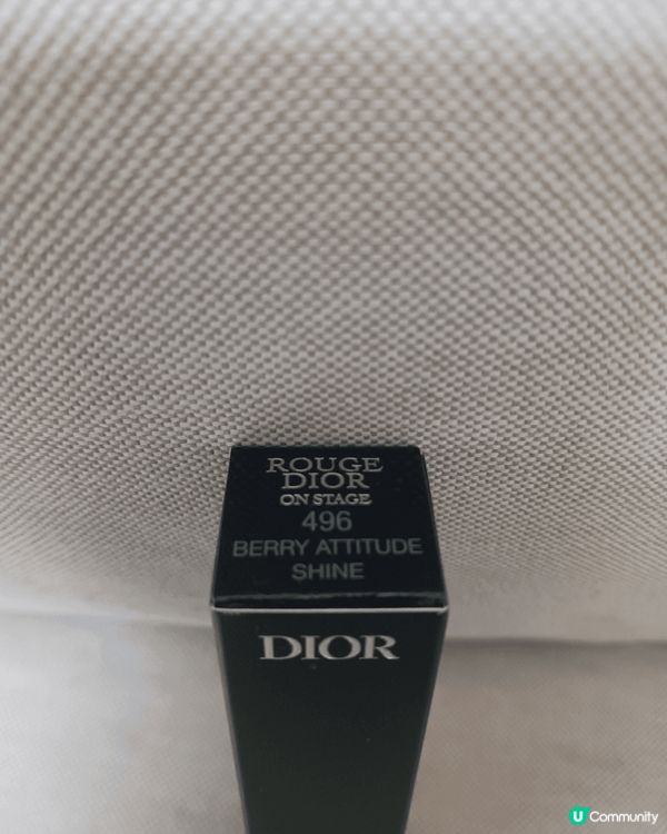 新出的ROUGE DIOR  ON3 STAGE 496色號...