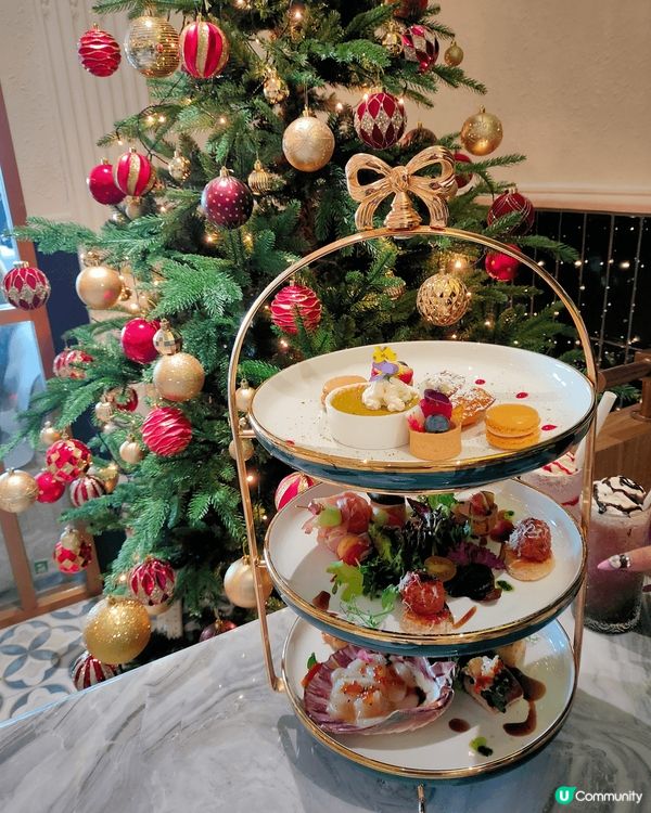 酒店聖誕大餐，內地打咭麵包店