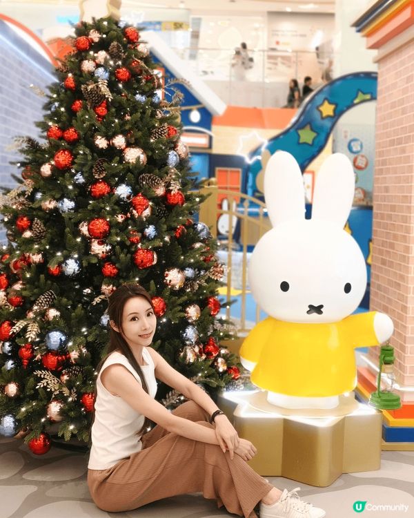 Miffy迷必去！超大型Miffy裝置，化身成為聖誕Miff...