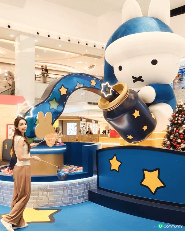 Miffy迷必去！超大型Miffy裝置，化身成為聖誕Miff...