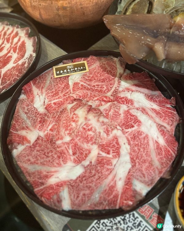 牛大人放題🤤🦀！食A4黑毛和牛+大閘蟹！