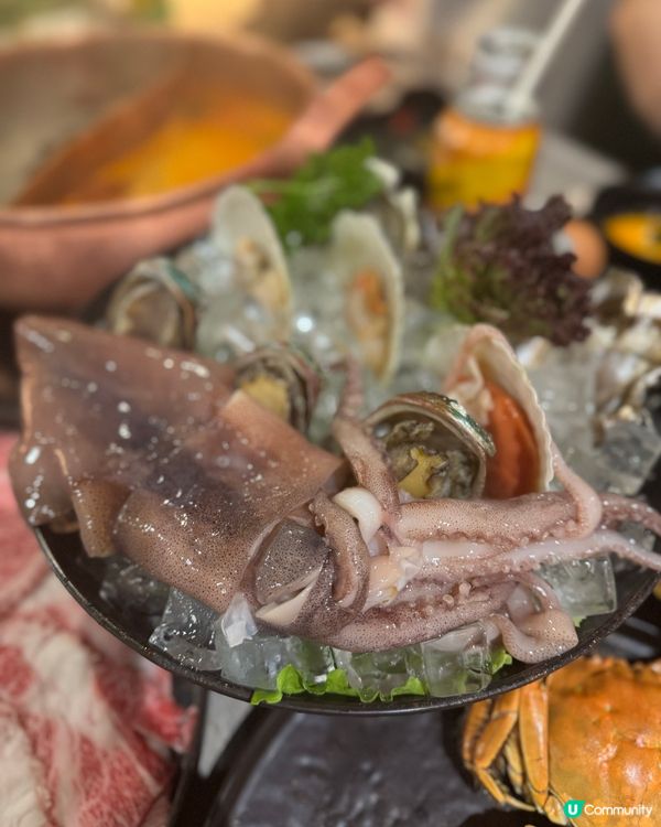 牛大人放題🤤🦀！食A4黑毛和牛+大閘蟹！