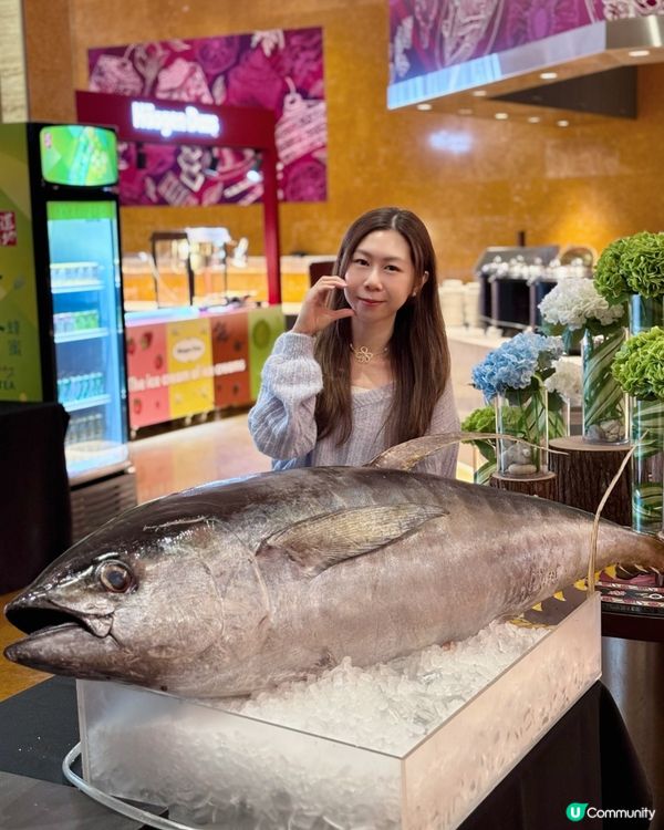 自肋餐仲有大閘蟹食❤️