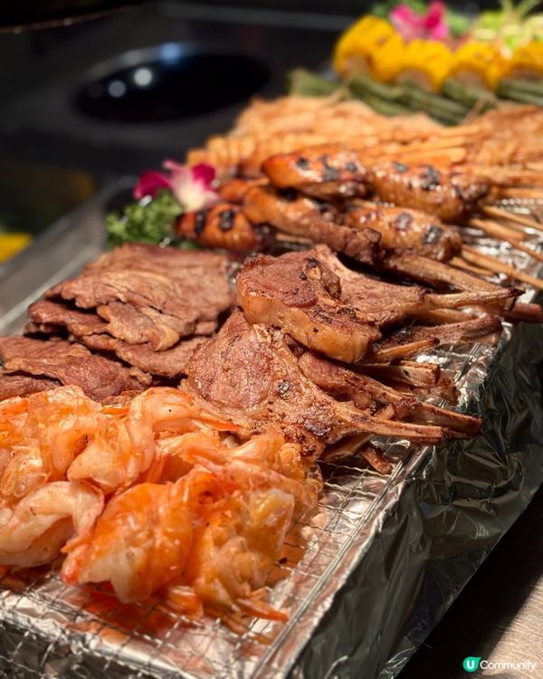 自肋餐仲有大閘蟹食❤️