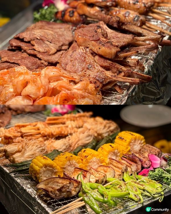 自肋餐仲有大閘蟹食❤️