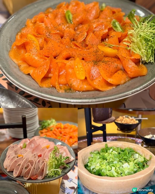 自肋餐仲有大閘蟹食❤️