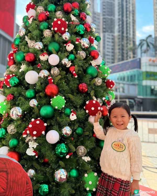 #聖誕好去處 🎄如心廣場chill織熊聖誕派對🐻📸