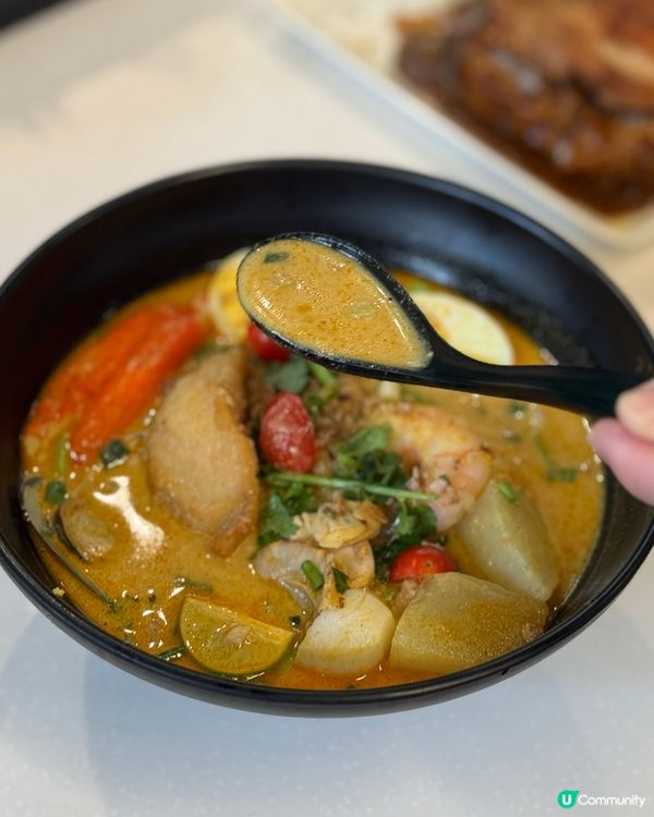 南朗山道熟食市場😋海鮮喇沙米線超正🍜超大塊雞排❤️