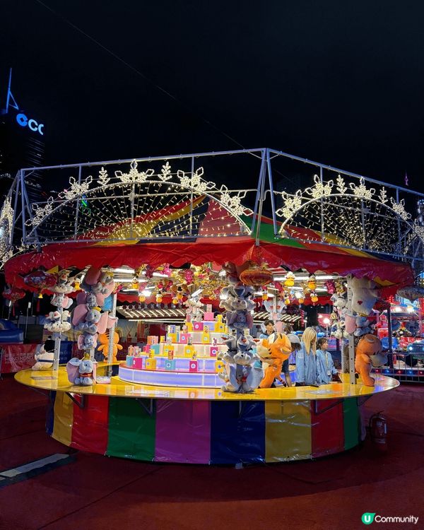 每年的冬天,在中環海濱舉行的冬日盛典