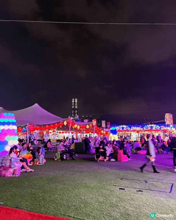 每年的冬天,在中環海濱舉行的冬日盛典