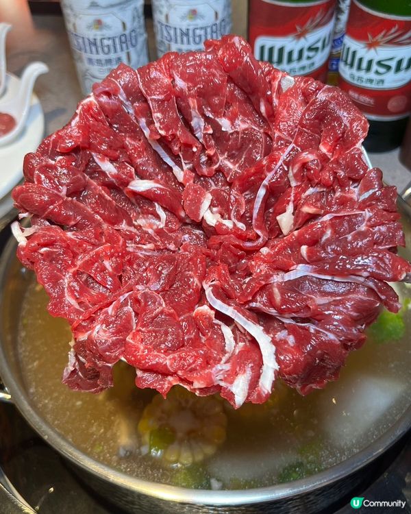 黃肥牛🤤雪花牛😍手打牛丸😋！合悅真牛打卡！