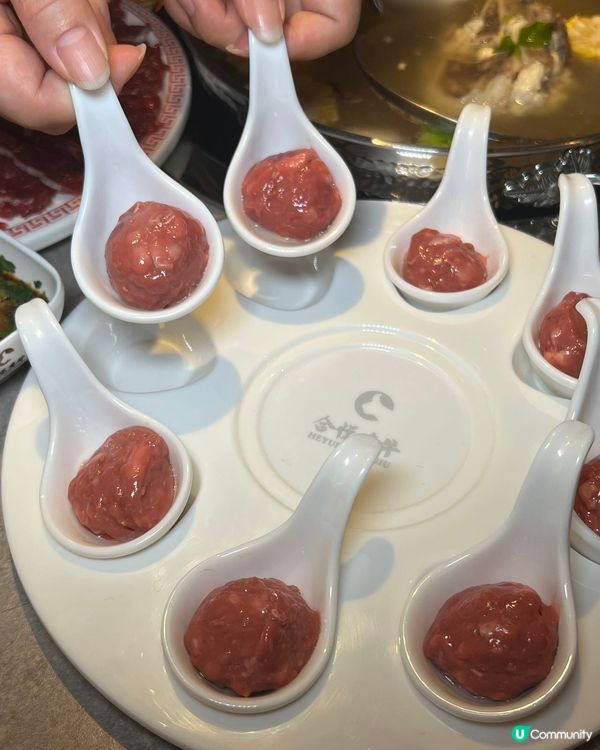 黃肥牛🤤雪花牛😍手打牛丸😋！合悅真牛打卡！