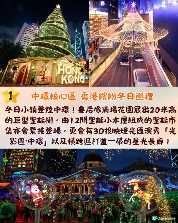 🎄【2025聖誕好去處】10大本地聖誕打卡玩樂懶人包🔥